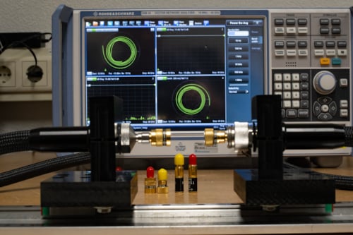 Test equipment used for 40 GHz Calibration