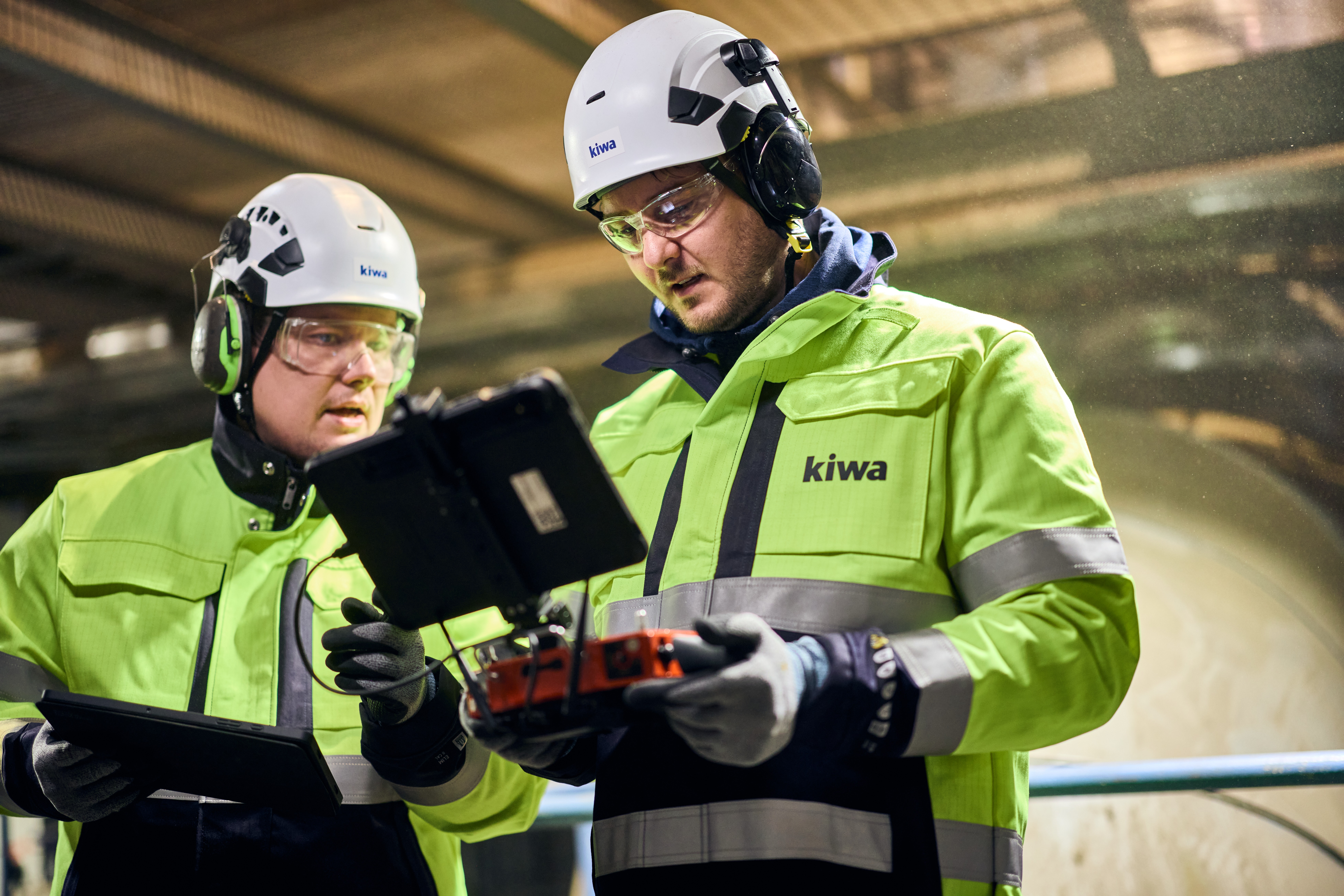 Inspectors testing the security of supply chain