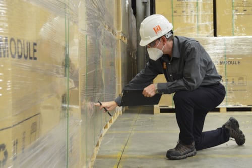 Inspection of packaging integrity