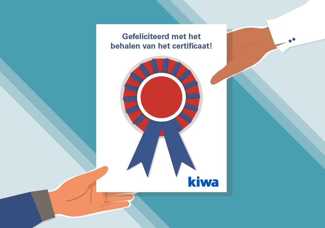 Gefeliciteerd met het behalen van het certificaat