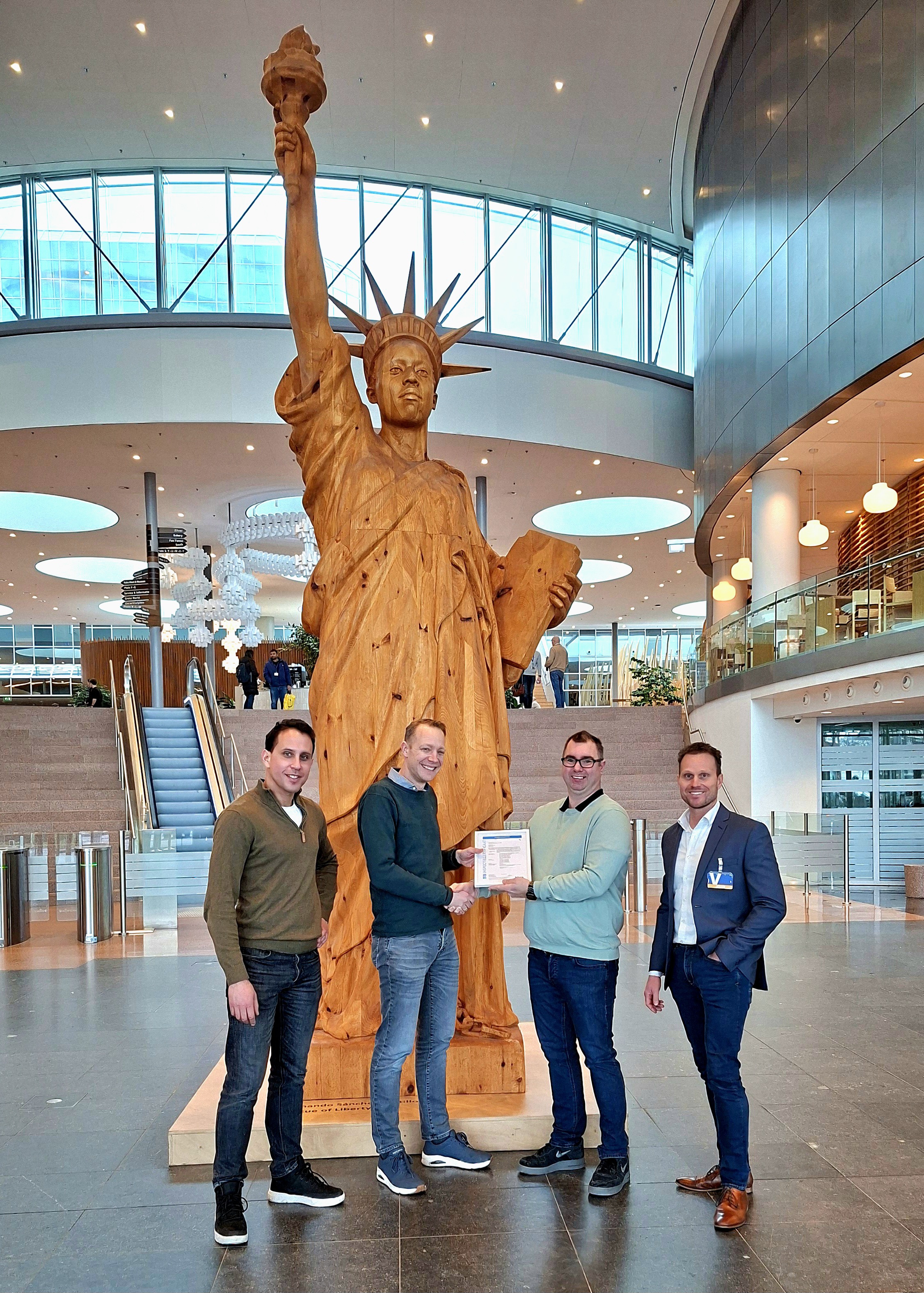 Uitreiking certificaat brandmeld- en ontruimingsalarminstallaties