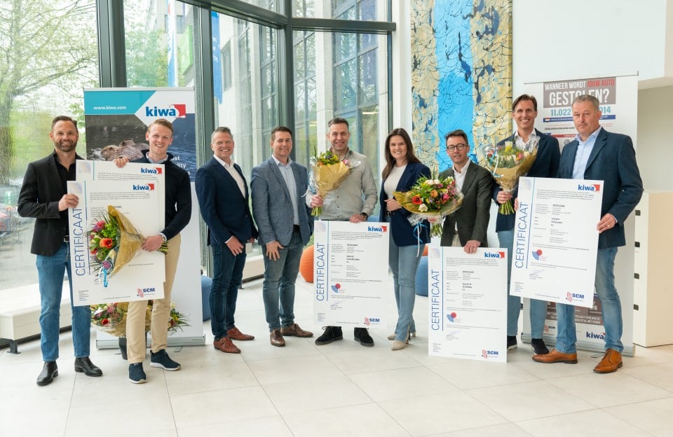 Certificaatuitreiking keurmerken elektronische e-bikebeveiliging