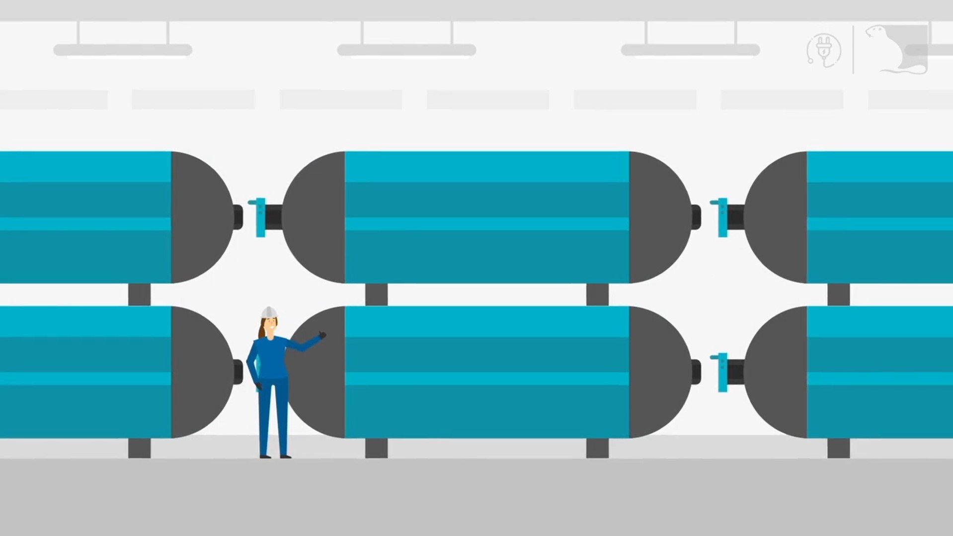 Screenshot uit video Waterstofrevolutie