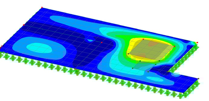 Analys av bj&auml;lklagsplatta, digital bild fr&aring;n analysverktyg.